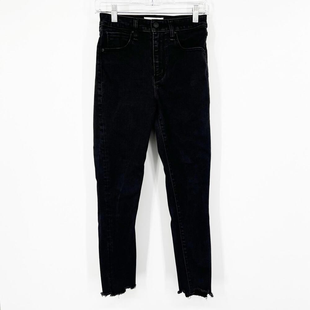 Abercrombie & Fitch Curve Love The Super Skinny Ankle Jeans High Rise SHORT